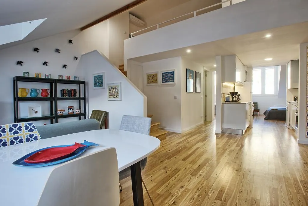 Apartment Downtown Boutique Duplex Lisbon