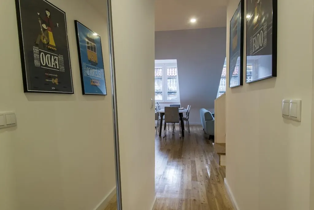 Downtown Boutique Duplex Lisbon Apartment